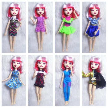 Fashion Action Figure original Bratz Doll clothes dress up Doll street Beautiful girl Best Gift Monster high school doll clothes
Fashion Action Figure original Bratz Doll clothes dress up Doll street Beautiful girl Best Gift Monster high school doll clothes
