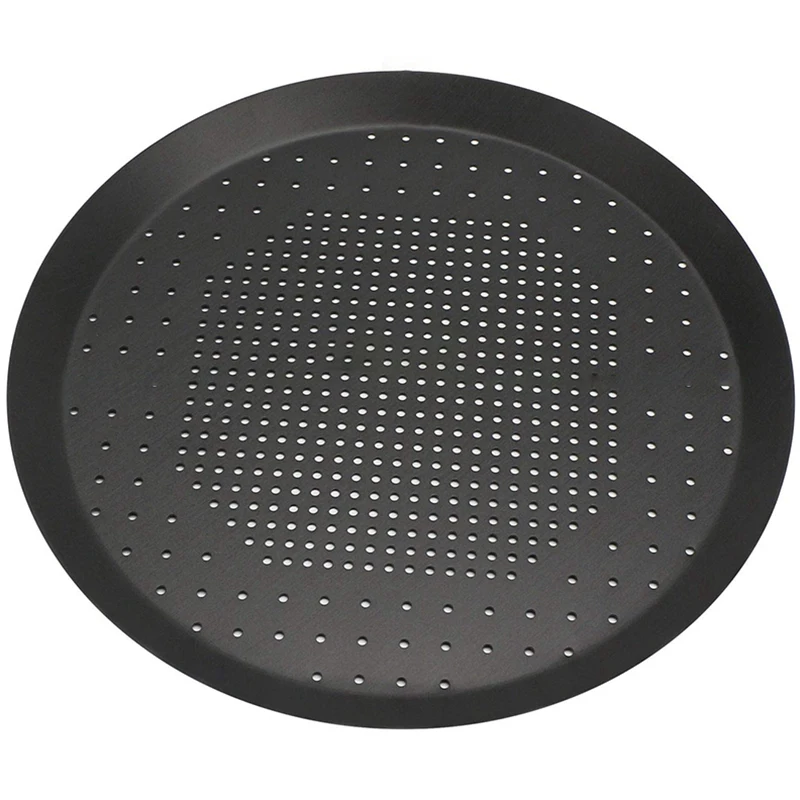 ABUI-Pizza Baking Pan, Nonstick Pizza Pan With Holes,Steel Round Crispy Crust Pizza Oven Tray Perforated Bakeware Tool Kitchen C
ABUI-Pizza Baking Pan, Nonstick Pizza Pan With Holes,Steel Round Crispy Crust Pizza Oven Tray Perforated Bakeware Tool Kitchen C