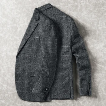 2020 leisure suit Men's Jacket Trend Retro Plaid Suit Jacket Men's Slim
2020 leisure suit Men's Jacket Trend Retro Plaid Suit Jacket Men's Slim