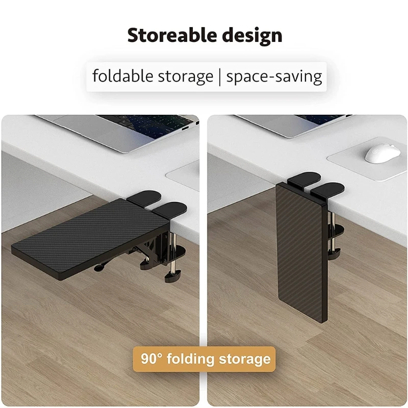 R58A Stable Ergonomic Design Armrest Pad for Elbow Computer Adjustable Arm Rest Desk Collapsible Support | Компьютеры и офис