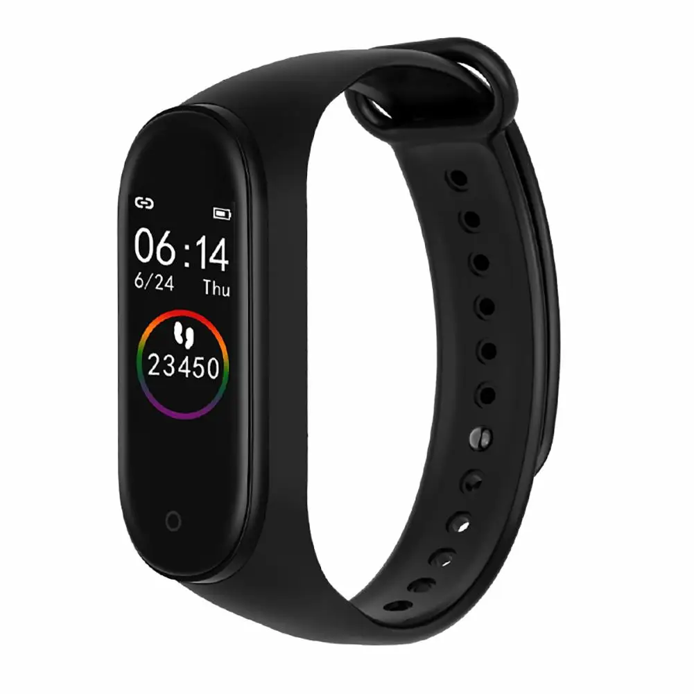 Waterproof Pedometer M4 Smart Bracelet Message Remind Blood Pressure Heart Rate Monitoring Sport Wrist Band Wristband Watches
Waterproof Pedometer M4 Smart Bracelet Message Remind Blood Pressure Heart Rate Monitoring Sport Wrist Band Wristband Watches