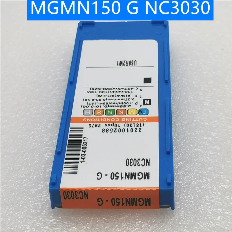 10PCS MGMN150 PC9030 NC3030 NC3020 Parting and grooving Carbide Insert Turning Tool Turning Milling Cutter CNC Cutting Tool
10PCS MGMN150 PC9030 NC3030 NC3020 Parting and grooving Carbide Insert Turning Tool Turning Milling Cutter CNC Cutting Tool