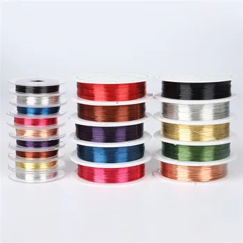 Dia 0.3/0.4mm 10 Colors/set 80-150M Cooper Beading Wire DIY Jewlery Findings Material Cord
Dia 0.3/0.4mm 10 Colors/set 80-150M Cooper Beading Wire DIY Jewlery Findings Material Cord