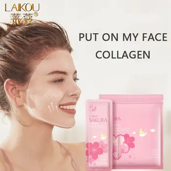 LAIKOU Sakura Moisturizing Sleeping Facial Masks Oil No Wash Hydrating face sheet mask Moisturize Night face mask Pack Whitening
LAIKOU Sakura Moisturizing Sleeping Facial Masks Oil No Wash Hydrating face sheet mask Moisturize Night face mask Pack Whitening