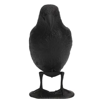 New Black Plastic Crow Hunting Decoy Garden Yard Bird Deter Scarer Scarecrow Mice Waterproof Pest Control Deterrent Repeller
New Black Plastic Crow Hunting Decoy Garden Yard Bird Deter Scarer Scarecrow Mice Waterproof Pest Control Deterrent Repeller