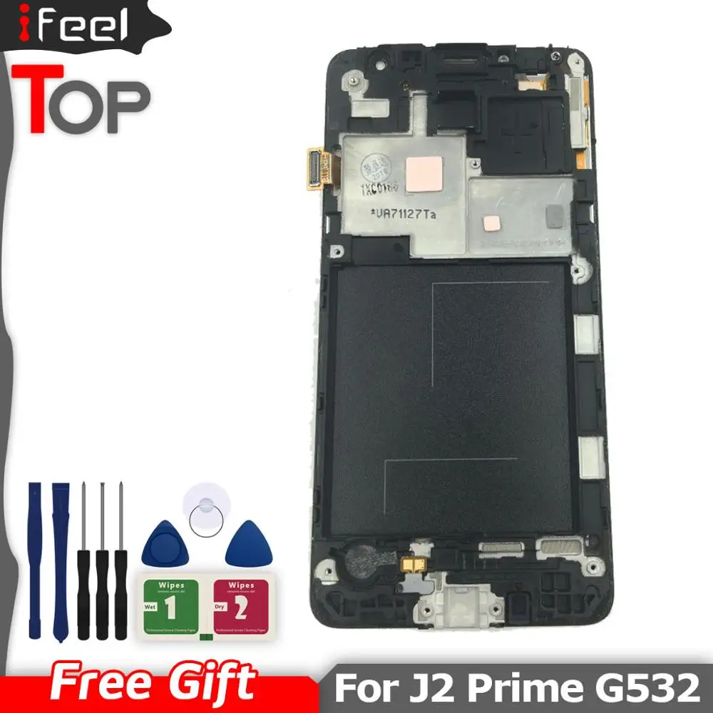 J2 Prime LCD для Samsung Galaxy G532 SM G532F ЖК дисплей сенсорный экран с рамкой дигитайзер