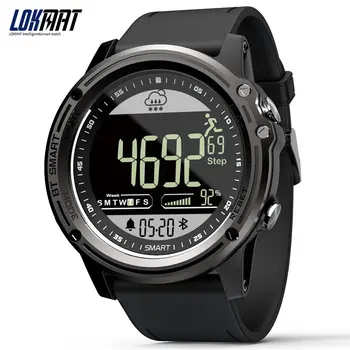 LOKMAT MK06 Bluetooth Smart Watch Goal Setting Distance Measure Waterproof Fitness Activity Tracker Pedometer for Android iOS
LOKMAT MK06 Bluetooth Smart Watch Goal Setting Distance Measure Waterproof Fitness Activity Tracker Pedometer for Android iOS