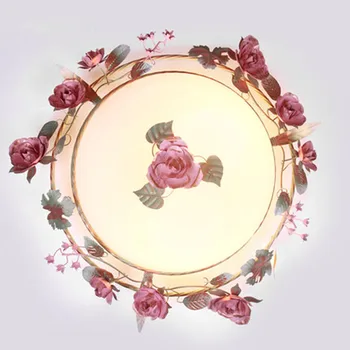 Korean LED Tieyi Flower ceiling lamp Living Room Children's Room European Romantic Rural Circular ceiling lamp
Korean LED Tieyi Flower ceiling lamp Living Room Children's Room European Romantic Rural Circular ceiling lamp
