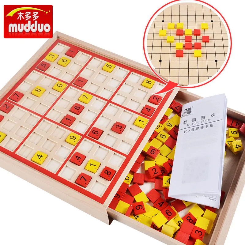 Children'S Educational Sudoku Game Chess Parent And Child Interactive Tabletop Toys-in-Five-in-a-row Wooden Toy
Children'S Educational Sudoku Game Chess Parent And Child Interactive Tabletop Toys-in-Five-in-a-row Wooden Toy