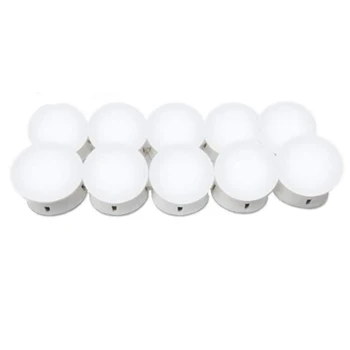 Vanity Mirror Light, RGB Colorful LED Makeup Mirror Lights with 10 Dimmable Light Bulbs,USB Cable, with Remote Control
Vanity Mirror Light, RGB Colorful LED Makeup Mirror Lights with 10 Dimmable Light Bulbs,USB Cable, with Remote Control