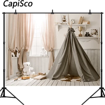Capisco photophone white backdrop baby room Toy Bear shower tent curtain studio indoor child photography background photocall 
Capisco photophone white backdrop baby room Toy Bear shower tent curtain studio indoor child photography background photocall