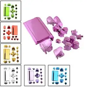 13pcs New Buttons Kit for PS4 2.0 Controller Custom Replacement Parts Chrome Gloss Solid Color High quality controller buttons
13pcs New Buttons Kit for PS4 2.0 Controller Custom Replacement Parts Chrome Gloss Solid Color High quality controller buttons