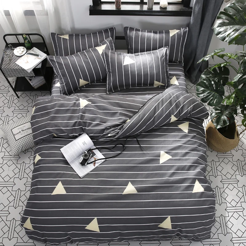 Geometric Bed Linens Sheet Pillowcase Duvet Cover Set Cheap Bedding Set Single Double Bedspread Super King Queen Full Twin Size
Geometric Bed Linens Sheet Pillowcase Duvet Cover Set Cheap Bedding Set Single Double Bedspread Super King Queen Full Twin Size