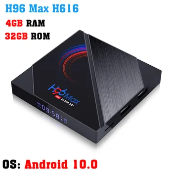 New in 2020 H96 MAX H616 Android set-top box 6K network smart TV box Android 10.0 system 4GB running 32GB storage H96 TV BOX
New in 2020 H96 MAX H616 Android set-top box 6K network smart TV box Android 10.0 system 4GB running 32GB storage H96 TV BOX
