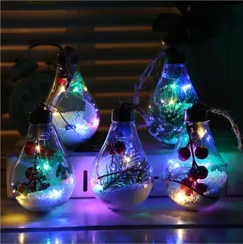 5PCS LED Decoration Transparent Christmas Ball Christmas Tree Pendant Gift Hollow Ball X-mas Light Bulbs
5PCS LED Decoration Transparent Christmas Ball Christmas Tree Pendant Gift Hollow Ball X-mas Light Bulbs