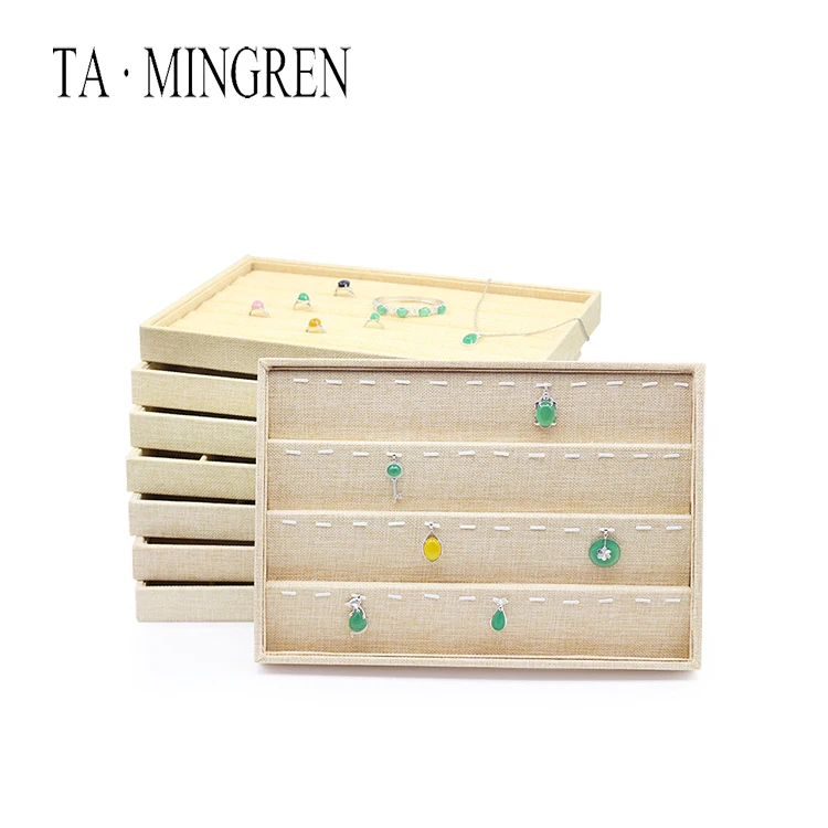 Wholesale Stackable Rectangle Ring Pendant Necklace Jewelry Display Tray 
Wholesale Stackable Rectangle Ring Pendant Necklace Jewelry Display Tray