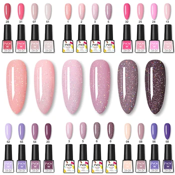 PVOY 4Pcs/Set Gel Nail Polish Nude Glitter Series LED UV Lamp Holographics Semi Permanent Nail Art Base Top Coat Soak Off Gel
PVOY 4Pcs/Set Gel Nail Polish Nude Glitter Series LED UV Lamp Holographics Semi Permanent Nail Art Base Top Coat Soak Off Gel