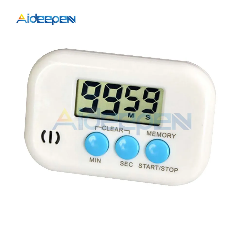 Mini LCD Digital Kitchen Countdown Timer with Stand White Kitchen Timer Practical Cooking Timer Alarm Clock
Mini LCD Digital Kitchen Countdown Timer with Stand White Kitchen Timer Practical Cooking Timer Alarm Clock
