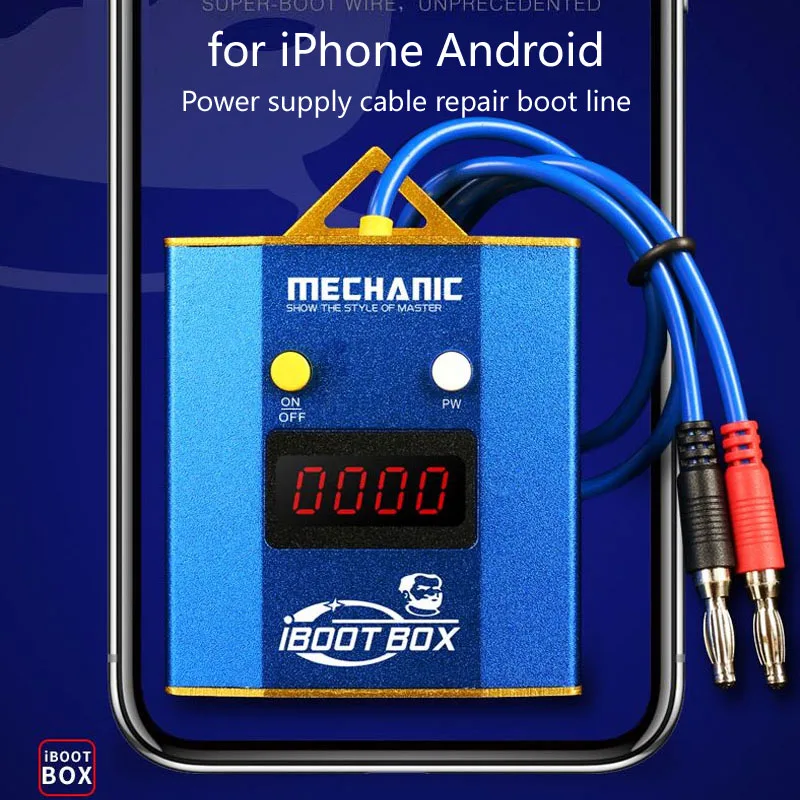 MECHANIC iBoot Box Power Supply Cable for iPhone 6 6s 6sp 6p 7g 7p 8 8p x xs xr xsmax Repair Boot line Motherboard Repair Power
MECHANIC iBoot Box Power Supply Cable for iPhone 6 6s 6sp 6p 7g 7p 8 8p x xs xr xsmax Repair Boot line Motherboard Repair Power