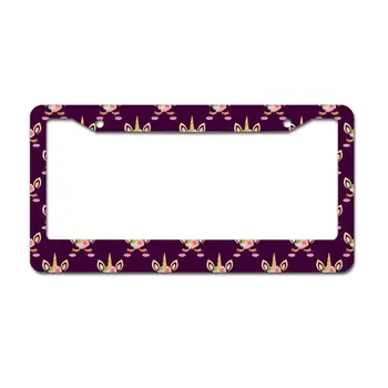 Peceeta Pattern License Plate Frame 2 Holes 1 Frame Matte Aluminum Car Accessories License Plate Holder Chrome white 16x31cm
Peceeta Pattern License Plate Frame 2 Holes 1 Frame Matte Aluminum Car Accessories License Plate Holder Chrome white 16x31cm