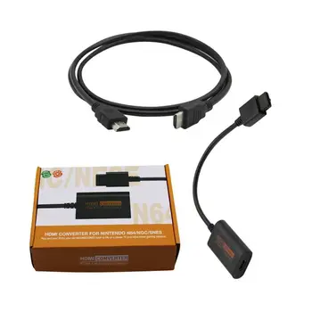 New 720P Nintendo64/NES/NGC to HDMI For N64/NGC/SNES HDMI Cable Accessories Adapter Gaming HDMI C9I8
New 720P Nintendo64/NES/NGC to HDMI For N64/NGC/SNES HDMI Cable Accessories Adapter Gaming HDMI C9I8