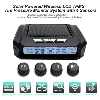 AN05 Solar Car TPMS Tyre Pressure Monitoring Tyre Temp Power Digital LCD Display Auto Security Alarm Systems Tyre Pressure
AN05 Solar Car TPMS Tyre Pressure Monitoring Tyre Temp Power Digital LCD Display Auto Security Alarm Systems Tyre Pressure