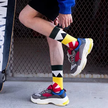 New Hip Hop Streets Skateboard Tide Socks Creative Fashion High Quality Sock Combed Cotton Casual Breathable Happy Funny Socks
New Hip Hop Streets Skateboard Tide Socks Creative Fashion High Quality Sock Combed Cotton Casual Breathable Happy Funny Socks