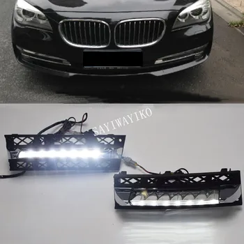 2pcs White Daytime Running Lights DRL LED Fog Lamp for BMW 7 Series F01 F02 730i/740i/750i/760i 2009-2012 2013
2pcs White Daytime Running Lights DRL LED Fog Lamp for BMW 7 Series F01 F02 730i/740i/750i/760i 2009-2012 2013