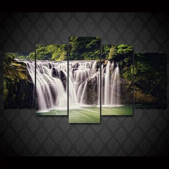 5 Panel Waterfall Landscape Painting On Canvas Room Decoration Print Poster Picture Canvas Painting 
5 Panel Waterfall Landscape Painting On Canvas Room Decoration Print Poster Picture Canvas Painting