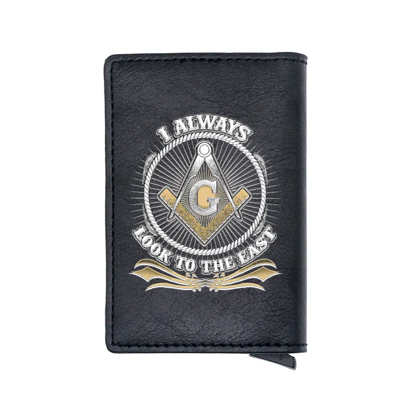 Black I Always Look To The East Freemasonry Digital Printing Card Holder Wallet Charm Men Women Leather RFID Aluminium Purse
Black I Always Look To The East Freemasonry Digital Printing Card Holder Wallet Charm Men Women Leather RFID Aluminium Purse