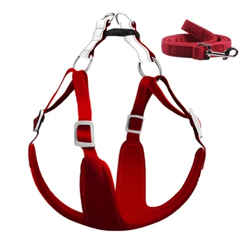 Dog Harness and Leash Set Soft Suede Dog Harness for Small Medium Dogs Reflective No Pull Pet Harness with Walking Lead Safety
Dog Harness and Leash Set Soft Suede Dog Harness for Small Medium Dogs Reflective No Pull Pet Harness with Walking Lead Safety