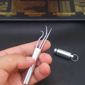 Outdoor Portable Toothpick Set Titanium Toothpick And Case Holder Rust-Resistance Tooth Pick Tools
Outdoor Portable Toothpick Set Titanium Toothpick And Case Holder Rust-Resistance Tooth Pick Tools