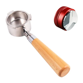 51MM Coffee Bottomless Portafilter Professional Espresso Coffee Machine for Delonghi EC680/EC685 with 51MM Coffee Tamper
51MM Coffee Bottomless Portafilter Professional Espresso Coffee Machine for Delonghi EC680/EC685 with 51MM Coffee Tamper