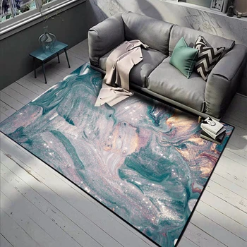 Modern Abstract Marble Pattern Area Rugs Green Blue Kitchen Living Room Sofa Table Carpets Bedroom Bedside Non-Slip Floor Mat
Modern Abstract Marble Pattern Area Rugs Green Blue Kitchen Living Room Sofa Table Carpets Bedroom Bedside Non-Slip Floor Mat