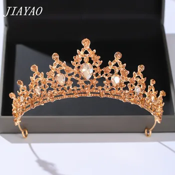 Champagne Color Crystal Rhinestone Crown Wedding Hair Accessories Bride Tiara Headband Wedding Hair Jewelry Head Jewelry
Champagne Color Crystal Rhinestone Crown Wedding Hair Accessories Bride Tiara Headband Wedding Hair Jewelry Head Jewelry