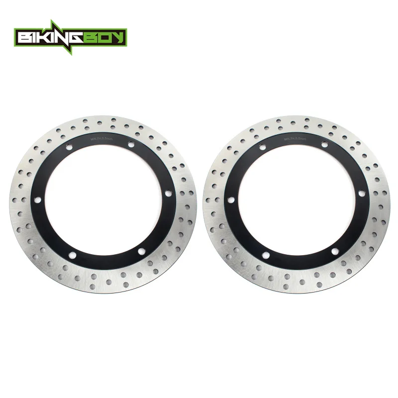2pcs New Front Brake Discs Rotors for HONDA GL 1500 Goldwing A SE I Interstate 88-00 89 91 92 93 94 GLX 1500 Goldwing SE 90-2000
2pcs New Front Brake Discs Rotors for HONDA GL 1500 Goldwing A SE I Interstate 88-00 89 91 92 93 94 GLX 1500 Goldwing SE 90-2000