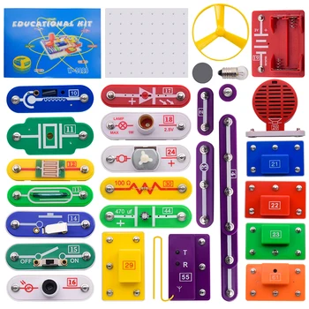 KItsbits W-5889 Electronic Blocks building blocks fun DIY science Educational toys Kit Imagination Creativity Children kids Gif
KItsbits W-5889 Electronic Blocks building blocks fun DIY science Educational toys Kit Imagination Creativity Children kids Gif