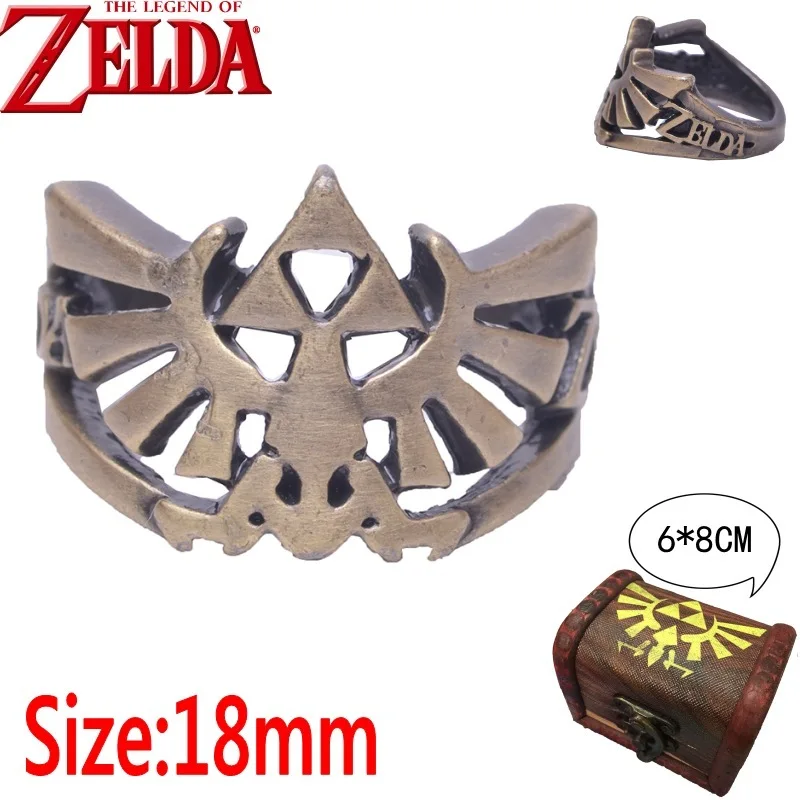 Winged Triforce Logo Ring with wooden gift box Brozen Cosplay Finger Handmade Unisex Otaku Gifts
Winged Triforce Logo Ring with wooden gift box Brozen Cosplay Finger Handmade Unisex Otaku Gifts