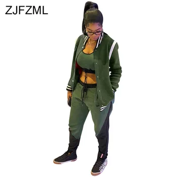 Striped Sporty 2 Piece Set Track Suit Women Long Sleeve Buttons Jaket + Drawstring Long Pants Autumn Winter Two Piece Sweatsuit
Striped Sporty 2 Piece Set Track Suit Women Long Sleeve Buttons Jaket + Drawstring Long Pants Autumn Winter Two Piece Sweatsuit