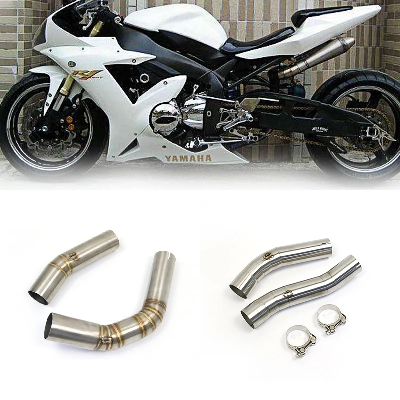 Для выхлопной системы мотоцикла Yamaha R1 2004-2014 глушитель средняя Соединительная труба высококачественные модифицированные фитинги из нержавеющей стали
Для выхлопной системы мотоцикла Yamaha R1 2004-2014 глушитель средняя Соединительная труба высококачественные модифицированные фитинги из нержавеющей стали