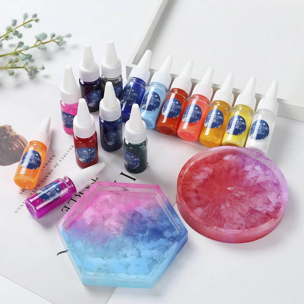 10ML Epoxy Resin Diffusion Pigment Epoxy UV Resin Pigment ink Liquid Colorant Dye Ink Diffusion Resin Jewelry Making
10ML Epoxy Resin Diffusion Pigment Epoxy UV Resin Pigment ink Liquid Colorant Dye Ink Diffusion Resin Jewelry Making