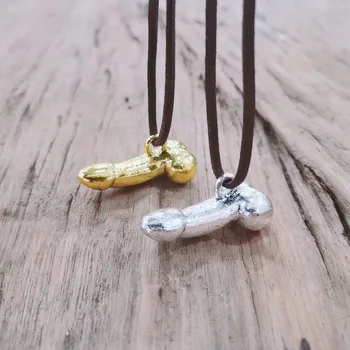 Original Design Hip Hop Fun Necklace Exaggerated Funny Male Genital Pendant Wedding Amulet Gift Jewelry
Original Design Hip Hop Fun Necklace Exaggerated Funny Male Genital Pendant Wedding Amulet Gift Jewelry