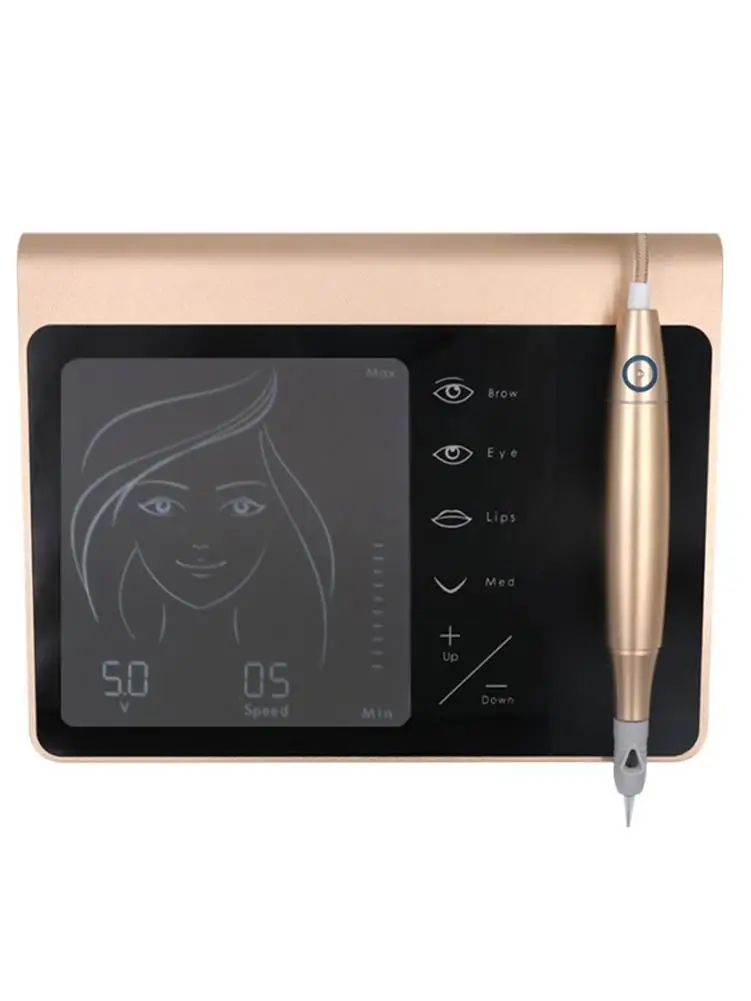 Touch Screen Permanent Makeup Machine Battery Eyebrow Embroidery Digits Tattoo Machine With Micro Needle
Touch Screen Permanent Makeup Machine Battery Eyebrow Embroidery Digits Tattoo Machine With Micro Needle