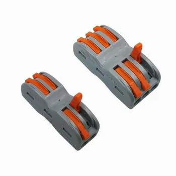 50/100 pcs Conector Wire Connector Mini Fast Universal Compact Wiring Conductor Push-in Terminal Block
50/100 pcs Conector Wire Connector Mini Fast Universal Compact Wiring Conductor Push-in Terminal Block