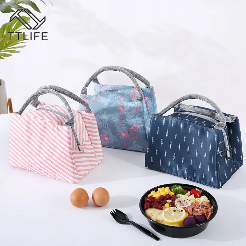 TTLIFE Canvas Portable Insulation Package Aluminum Foil Thick Korean Version of The Fresh Lunch Box Handcuff with Rice Lunch Bag
TTLIFE Canvas Portable Insulation Package Aluminum Foil Thick Korean Version of The Fresh Lunch Box Handcuff with Rice Lunch Bag