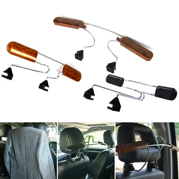 Car Interior Gadgets Headrest Coat Hanger Extendable Clip-On Seat Back Hanger for Coats Jackets Purses Bags
Car Interior Gadgets Headrest Coat Hanger Extendable Clip-On Seat Back Hanger for Coats Jackets Purses Bags
