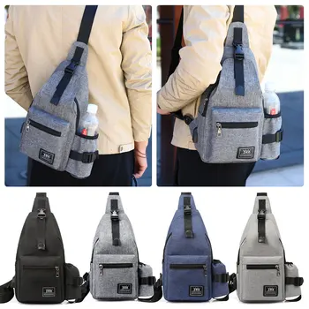 Shoulder Bag Men'S Charging Bag Men'S USB Headset Chest Bag Diagonal Package Messenger Bags Outdoor Water Bottle
Shoulder Bag Men'S Charging Bag Men'S USB Headset Chest Bag Diagonal Package Messenger Bags Outdoor Water Bottle