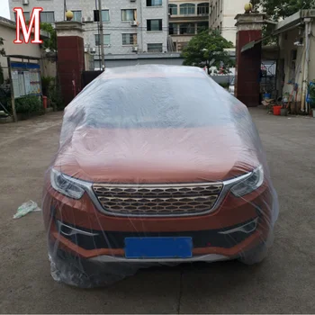 Transparent Plastic Car Cover Protection Rainproof Waterproof Dustproof M/L/XL
Transparent Plastic Car Cover Protection Rainproof Waterproof Dustproof M/L/XL