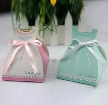 100PCS The new European wedding dress candy box, creative personality candy box, wedding hollow Baby full moon candy box
100PCS The new European wedding dress candy box, creative personality candy box, wedding hollow Baby full moon candy box