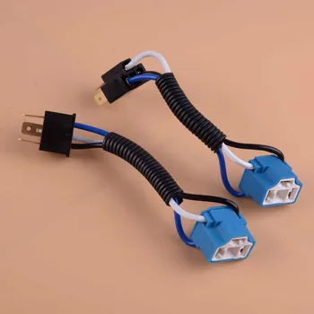 CITALL 2Pcs 12V 24V H4 Ceramic Wire Wiring Headlight Headlamp Extension Harness Socket Adaptor Connector Male & Female Plug
CITALL 2Pcs 12V 24V H4 Ceramic Wire Wiring Headlight Headlamp Extension Harness Socket Adaptor Connector Male & Female Plug